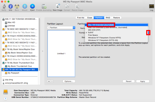 how to install wd my passport for mac